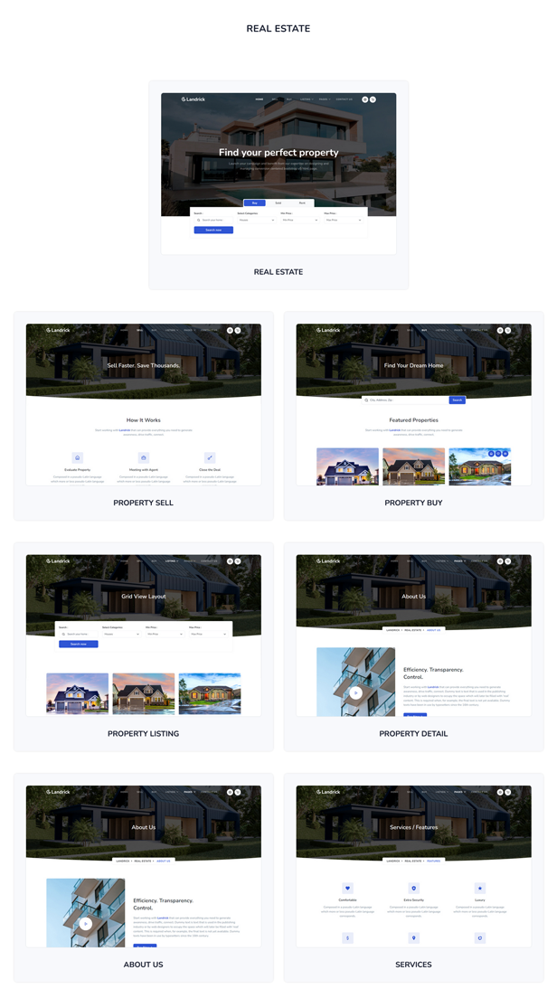 Landrick - Multipurpose App, Saas & Software Landing & Admin Dashboard Template (Bootstrap 5) - 7