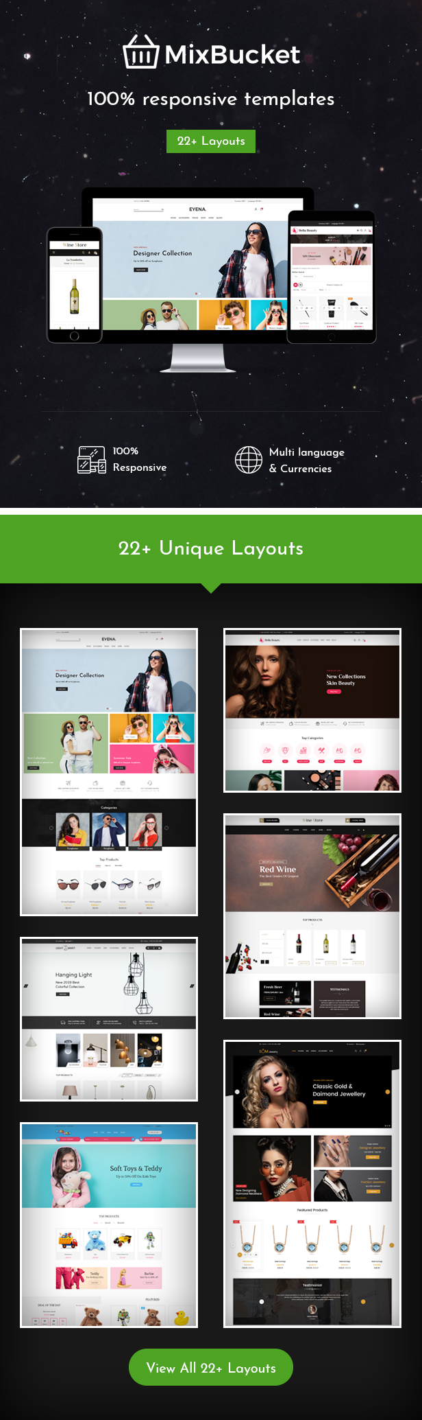 MixBucket - Responsive OpenCart Theme