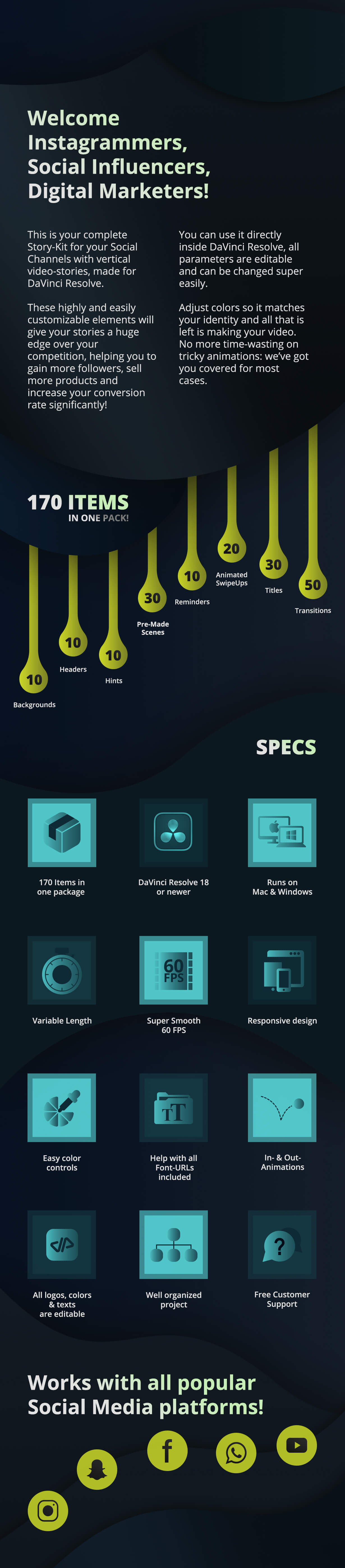 The Ultimate Vertical Video Pack - DaVinci Resolve - 5