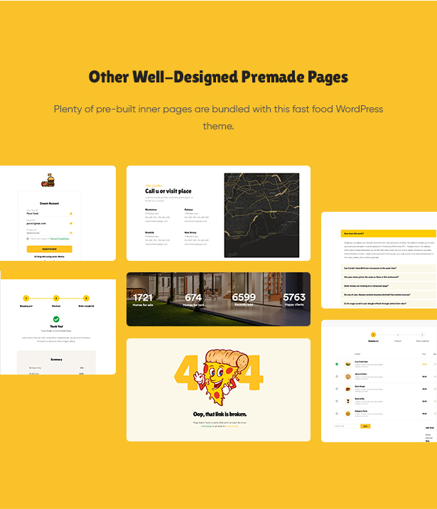 Poco - Fast Food Restaurant WordPress Theme