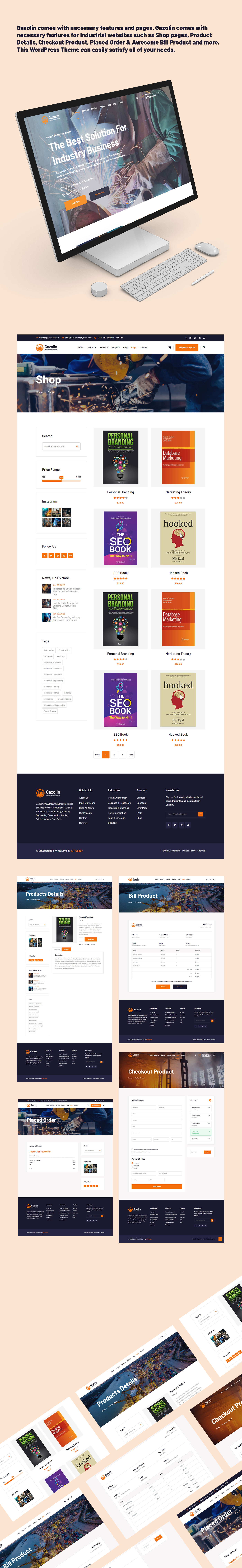 Gazolin - Industry & Manufacturing WordPress Theme - 5