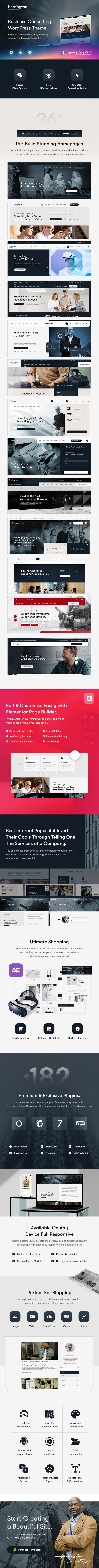 Herrington - Business Consulting WordPress Theme - 7