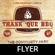 Thank ‘Que Western BBQ Charity Flyer Template - GraphicRiver Item for Sale