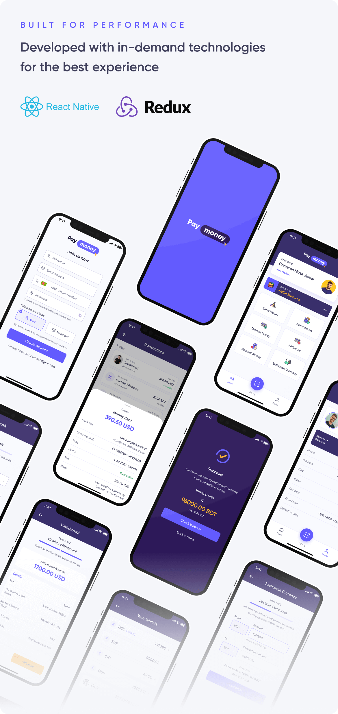 WalletPay - PayMoney Multi Wallet Mobile App - 6
