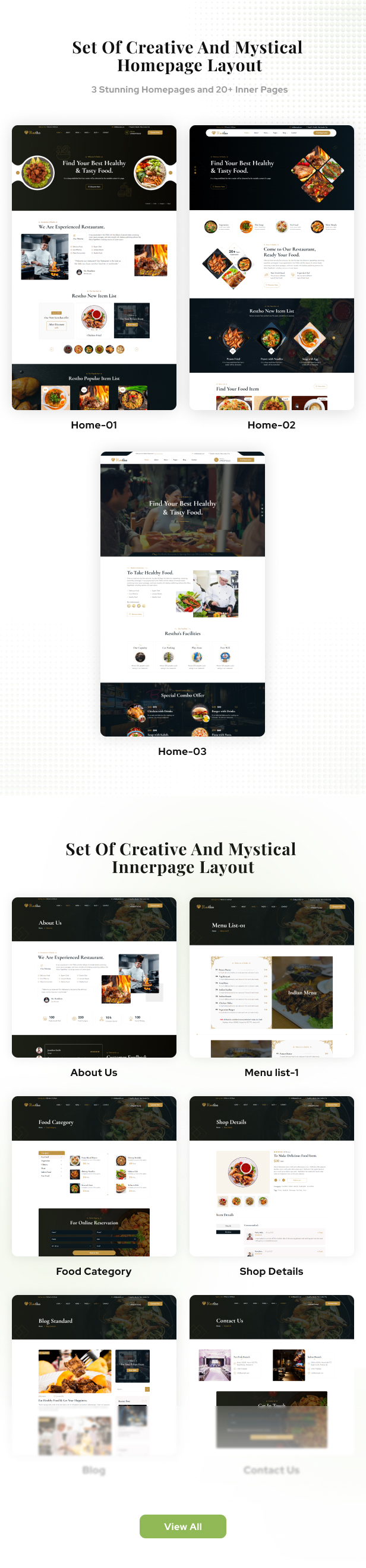 Restho - Restaurant HTML Template - 2