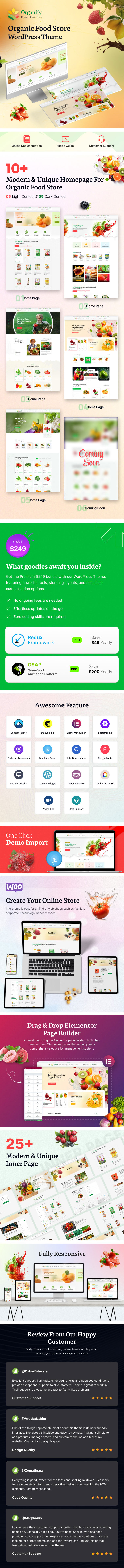 Organify - Organic Food Products WordPress Theme - 5