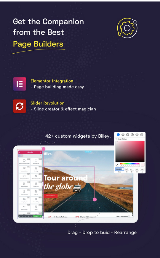 Billey - Creative Portfolio & Agency Elementor WordPress Theme