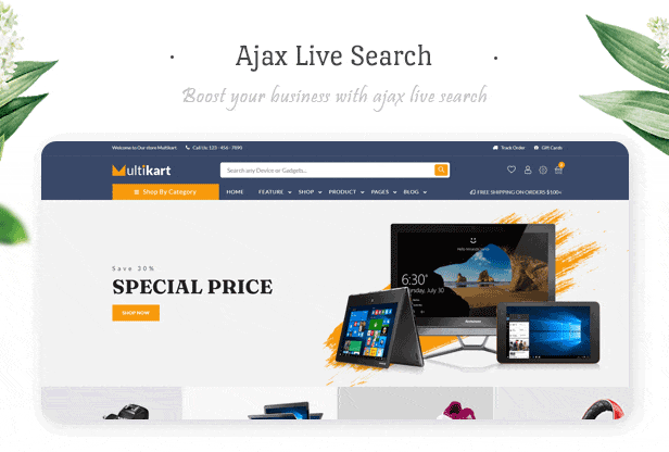 Multikart Multipurpose Ecommerce HTML Theme