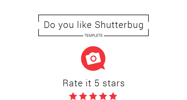SHUTTERBUG MUSE TEMPLATE