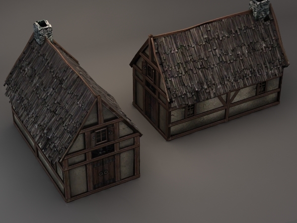 Low Poly 3D House 