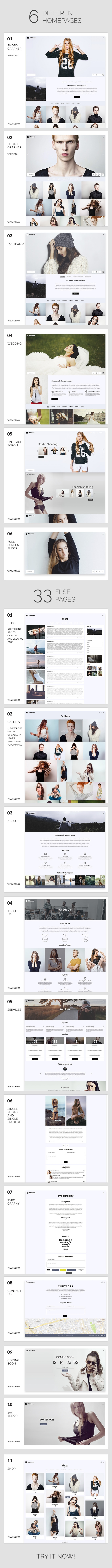 Photography | Maroon Photography WordPress Theme for Photography - 5
