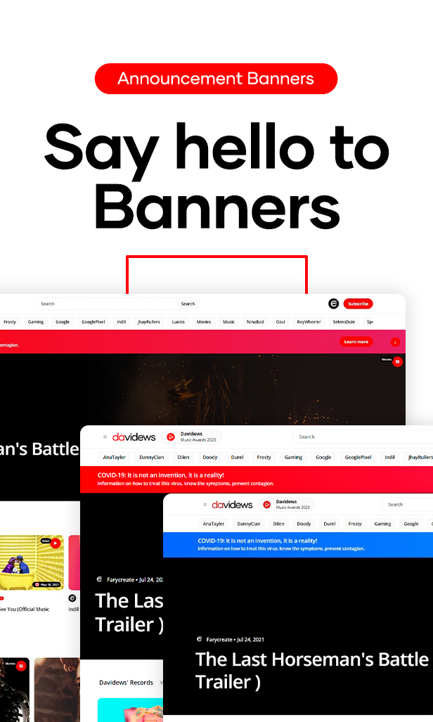 Davidews - Video Blogger Theme - 10