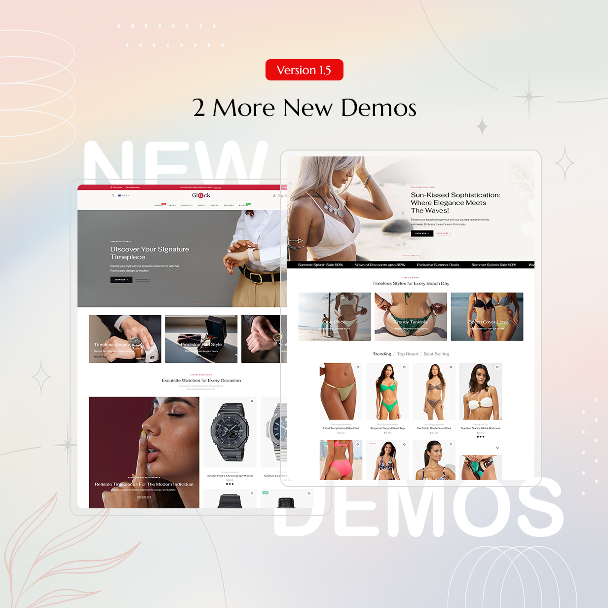 Gluck - Multipurpose eCommerce Shopify 2.0 Theme - 2