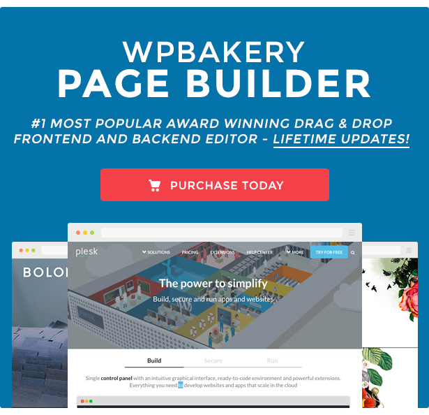 WPBakery Page Builder for WordPress with frontend and Backend Web