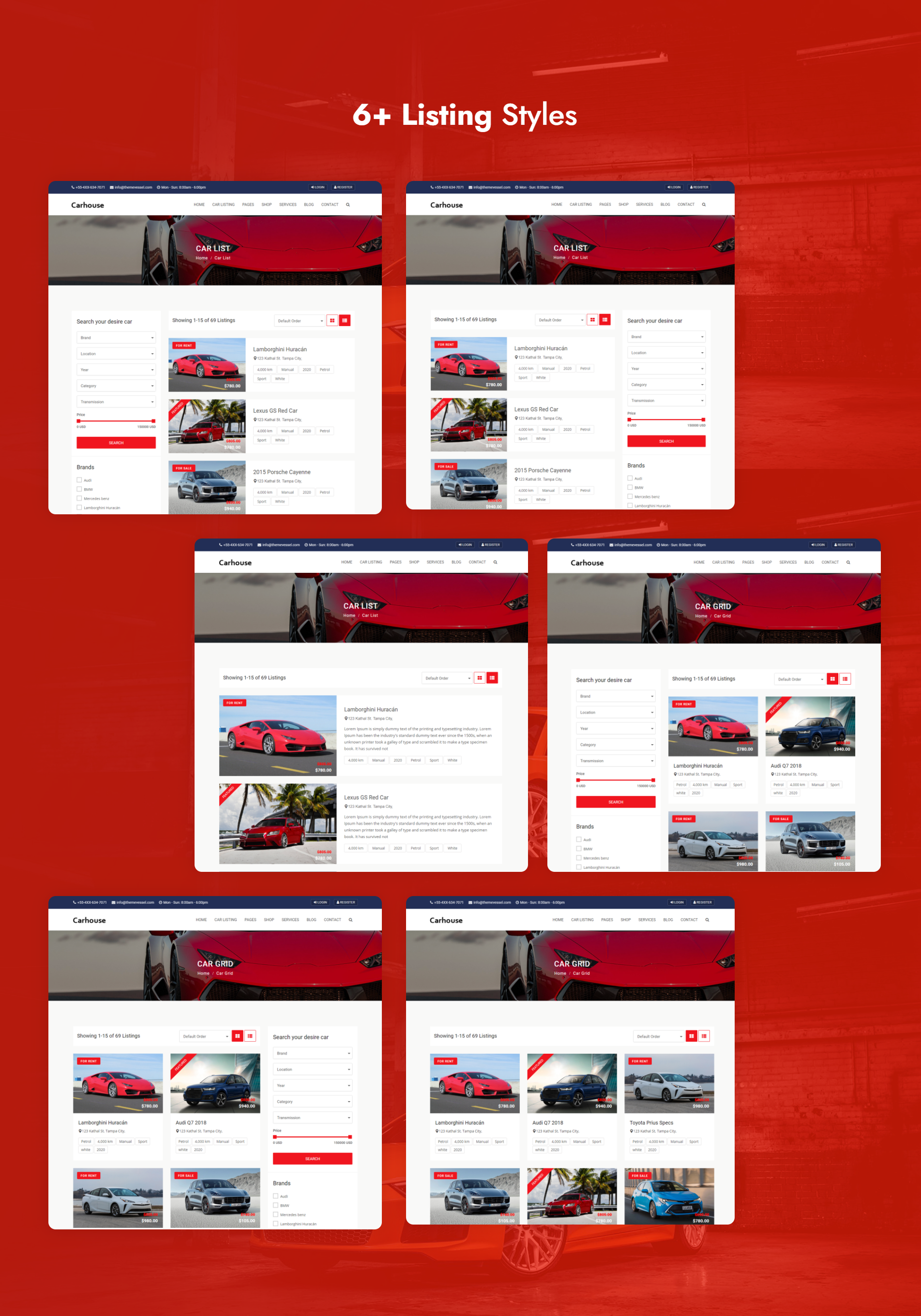 Car House - Automobile HTML5 Template - 8