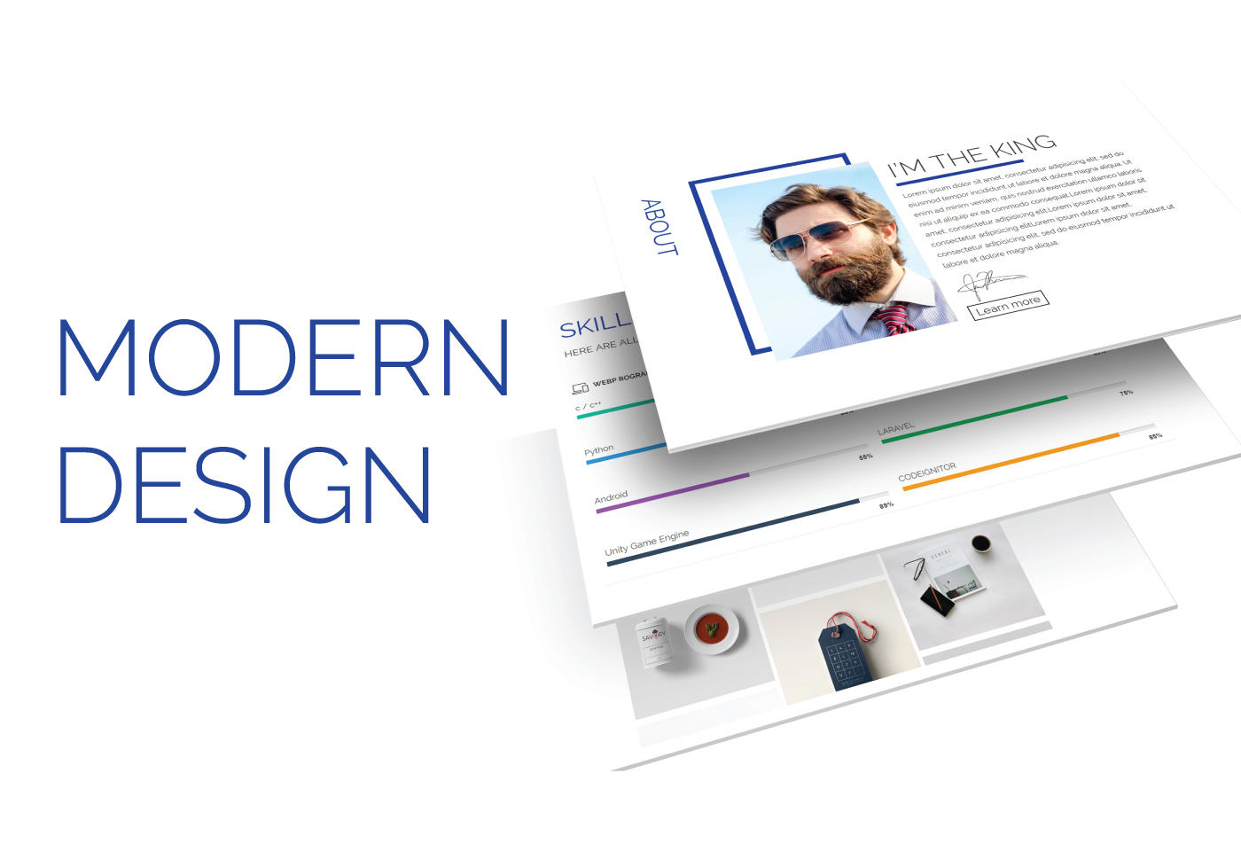 Nila - Elegant Portfolio Template - 3