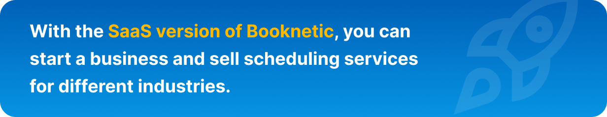 Booknetic SaaS - Multi-vendor Booking System for WordPress