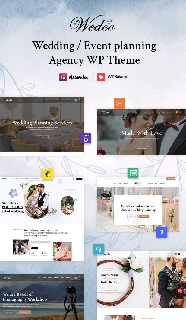 Wedco Wedding WordPress Theme