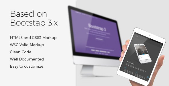 Fibre - App Landing Page by egotype | ThemeForest