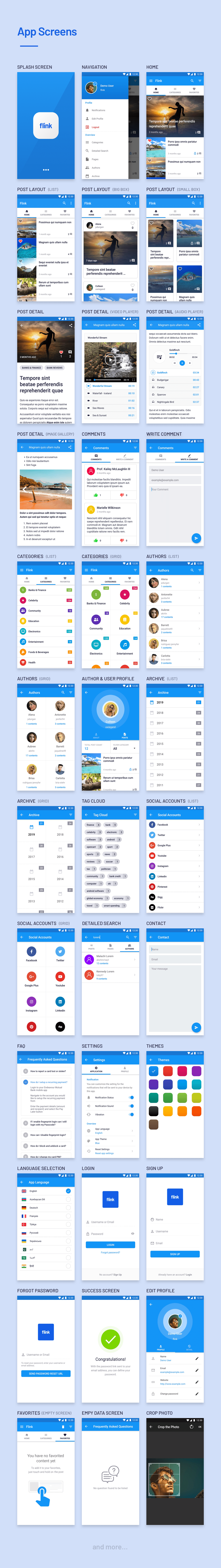 Flink - WordPress App Builder (Auto WordPress to Native Android App) + Ultimate Admin Panel - 5
