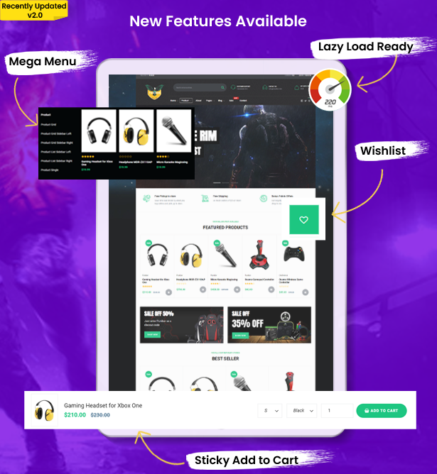 New features