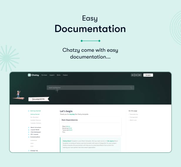 Chatzy – Bootstrap Admin Dashboard Template
