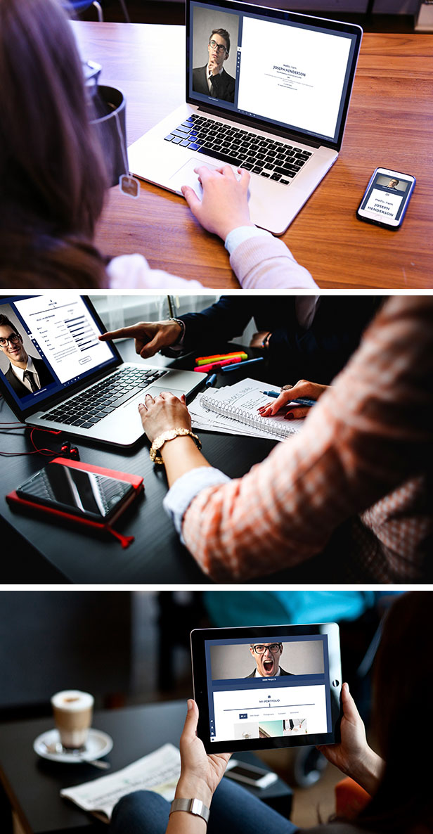 Henderson - vCard & Resume HTML5 Template - 4