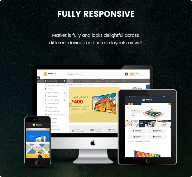 Market - Fully responsive