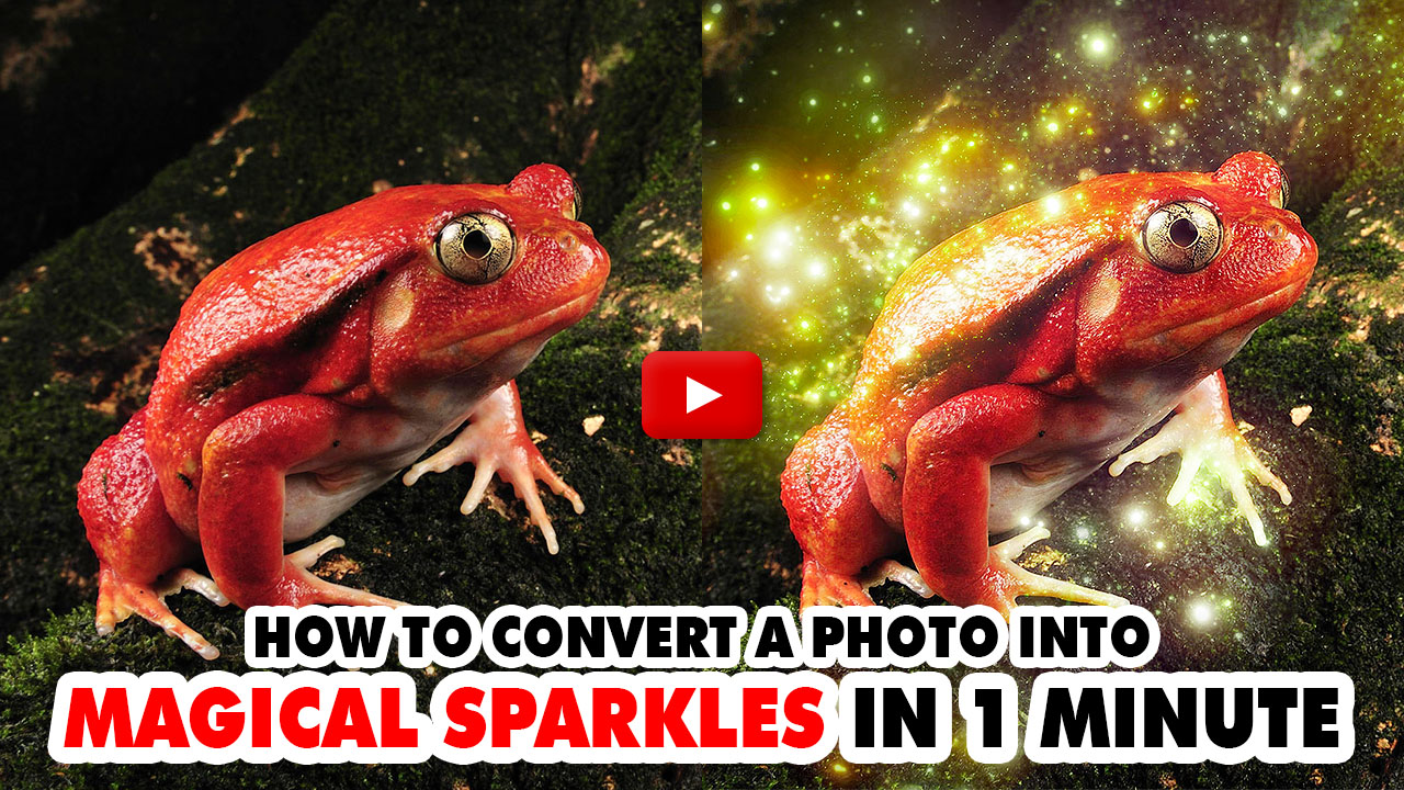 Magical Sparkles Photoshop Action - 1