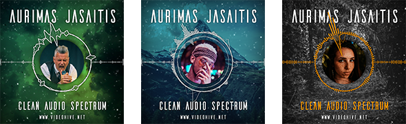 Clean Audio Spectrum Music Visualizer - 2