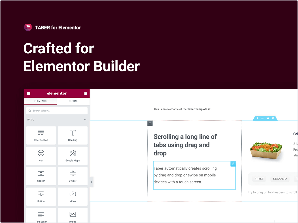 Crafted for Elementor Builder