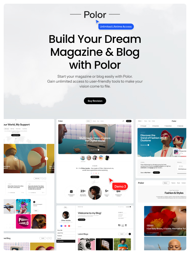 Polor – Personal Blog WP Theme