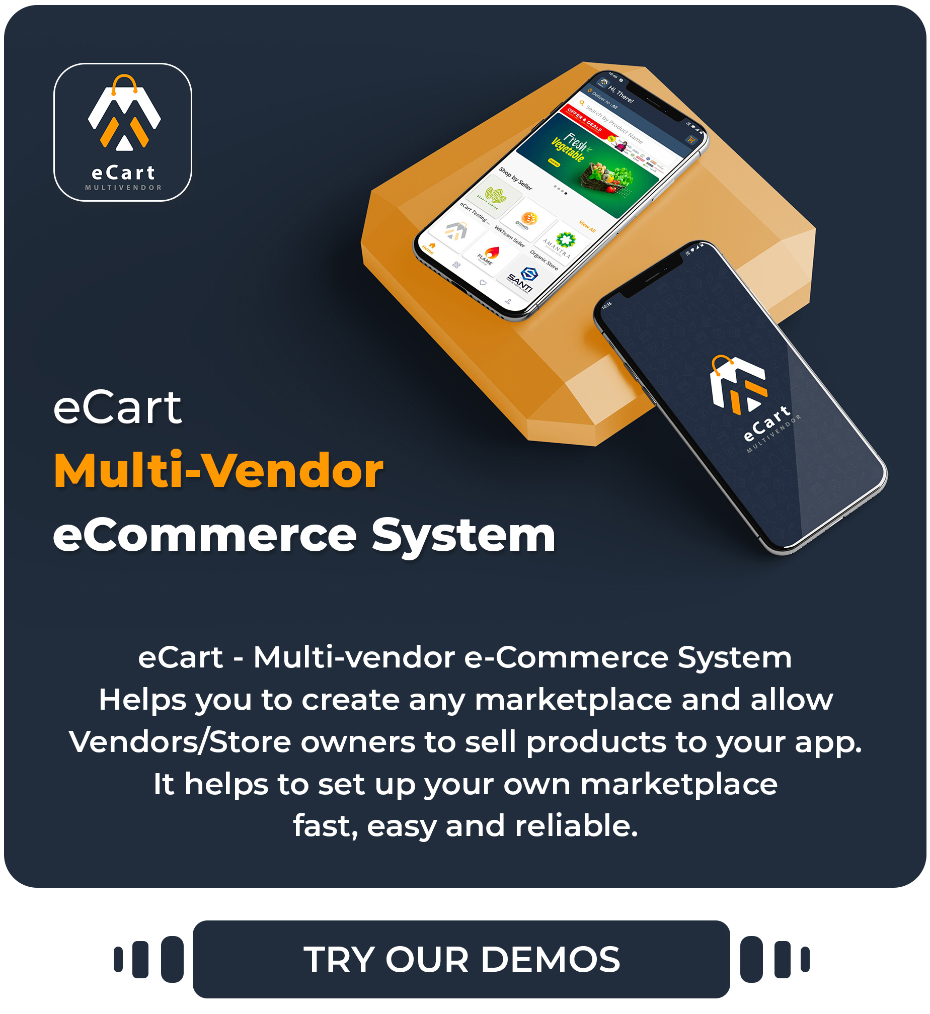 eCart - Multi Vendor eCommerce System - 8