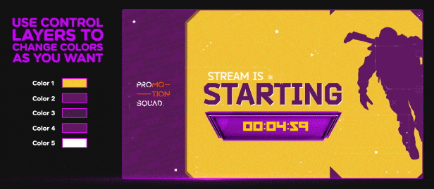 The Streamer – Web – Twitch –  – for After Effects – Motion Bro