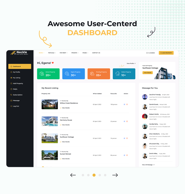 Neckle - Real Estate & Property HTML Template + RTL - 6