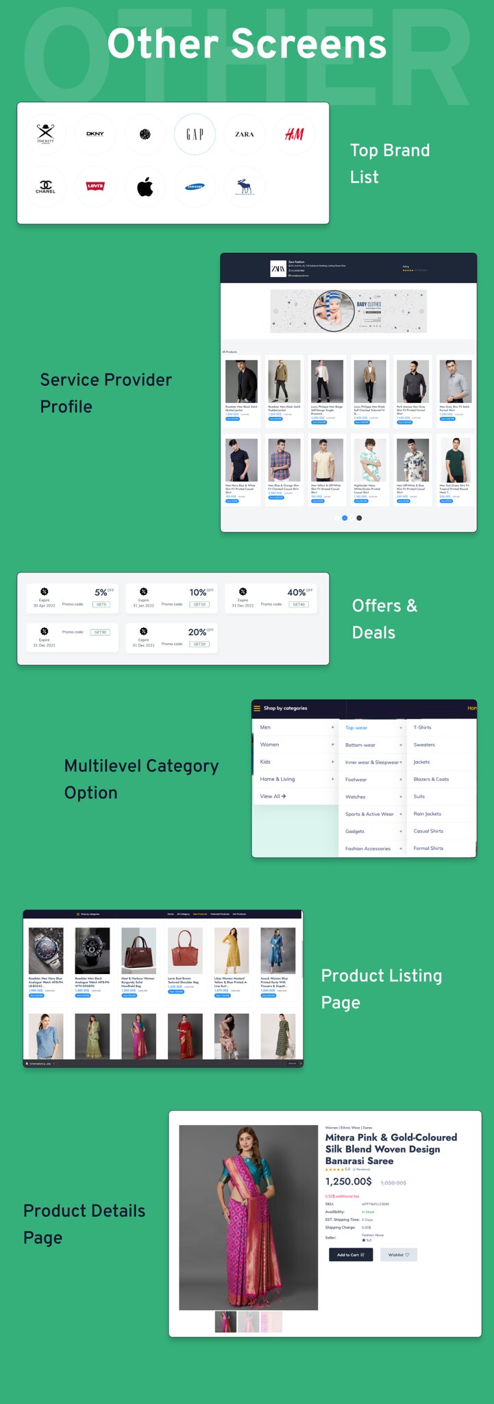 eCommerce - Multi vendor ecommerce Website with Admin panel - 15