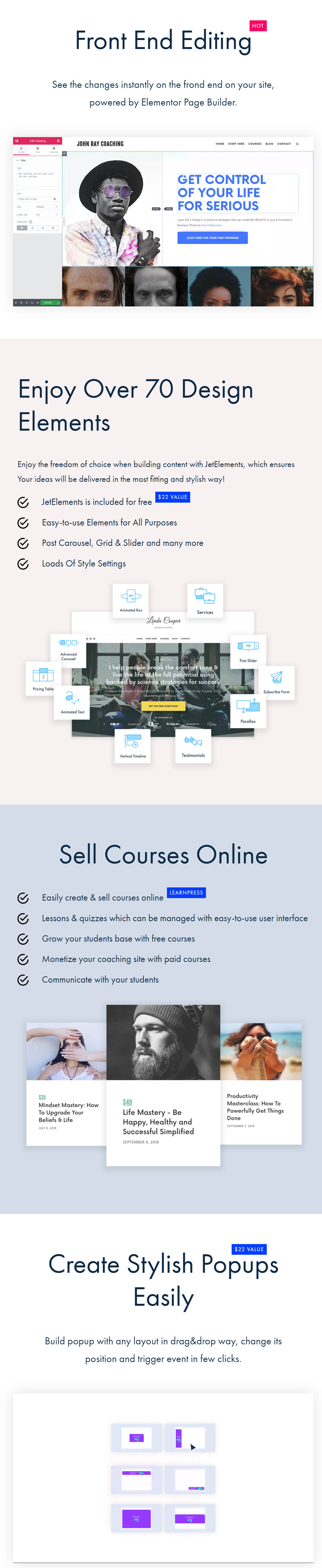 Efor - Coaching & Online Courses WordPress Theme