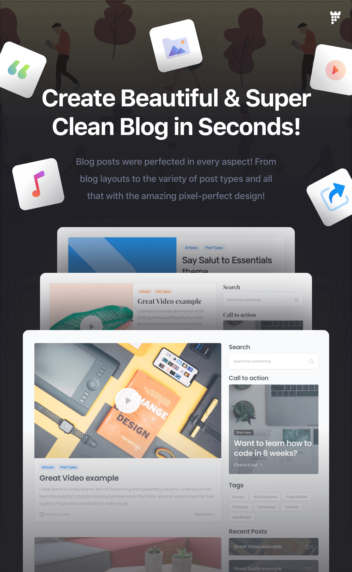 Essentials | Multipurpose WordPress Theme - 78