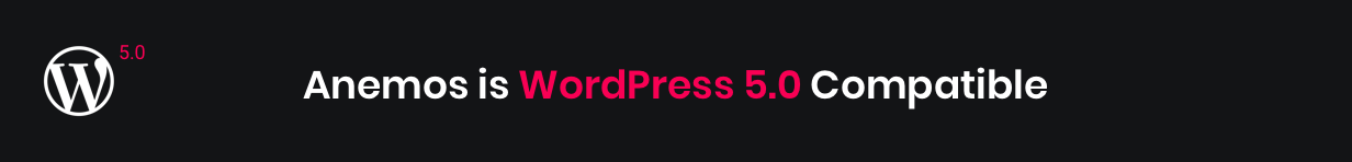 Anemos WordPress 5.0