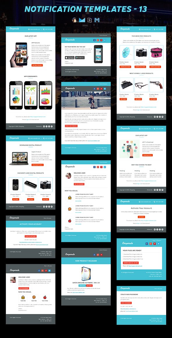 Notification Email Template 01
