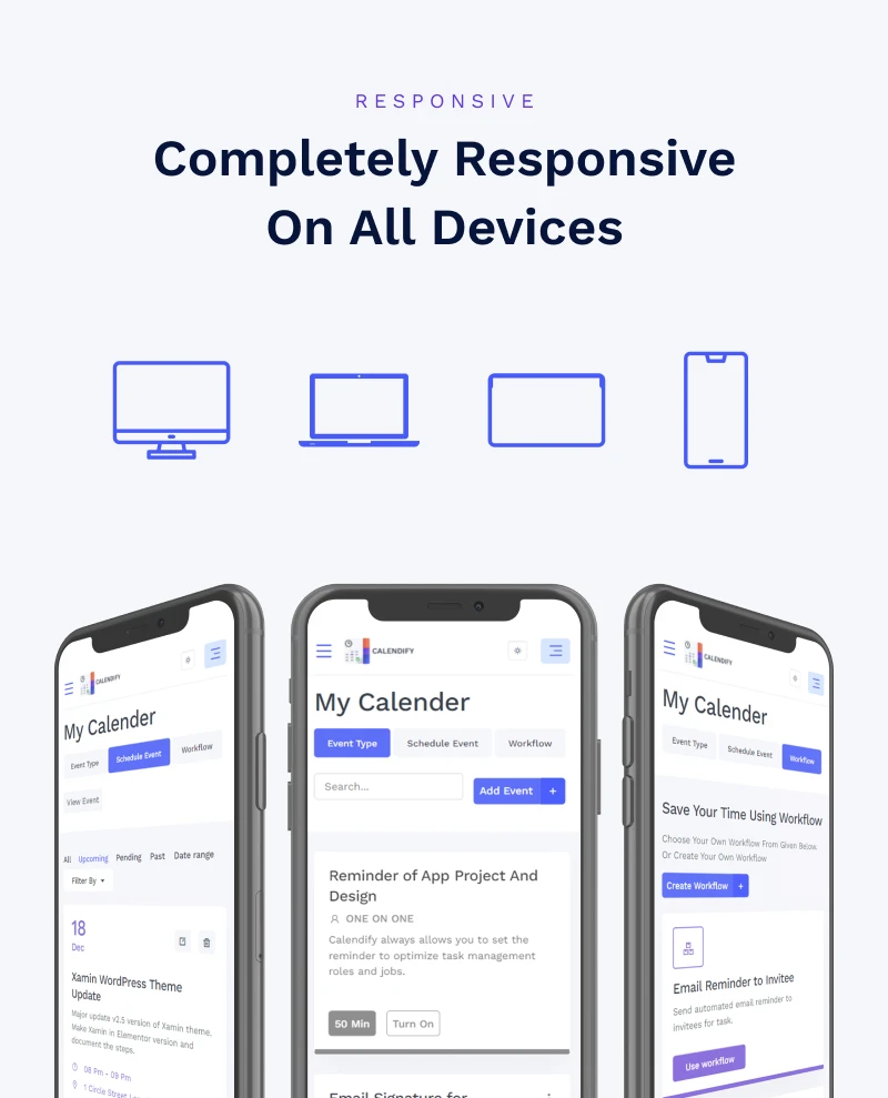 Calendify | Appointment & Calendar Schedule Admin Template (VueJS, Laravel, HTML) - 15