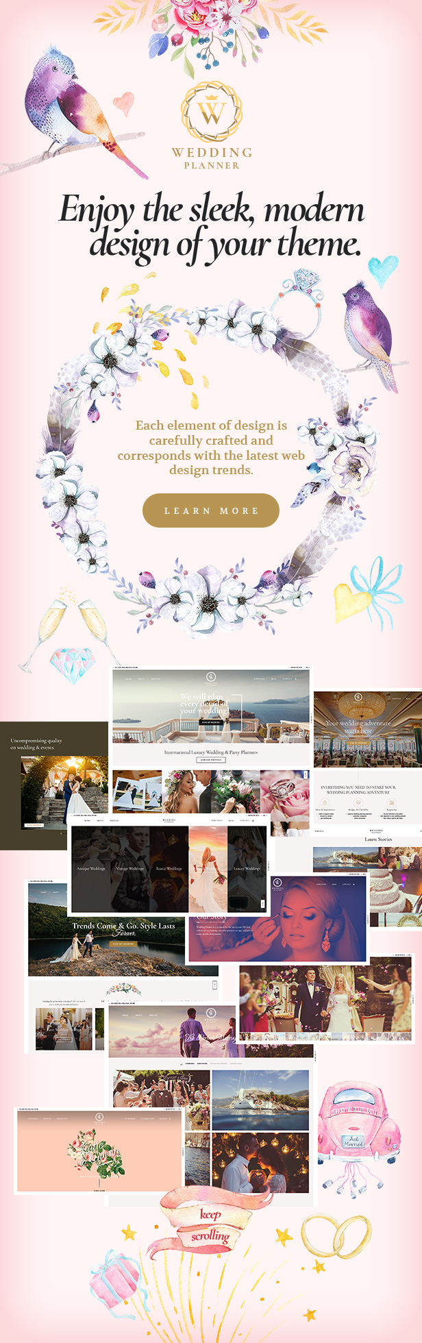 Wedding Planner - Responsive Wedding Theme