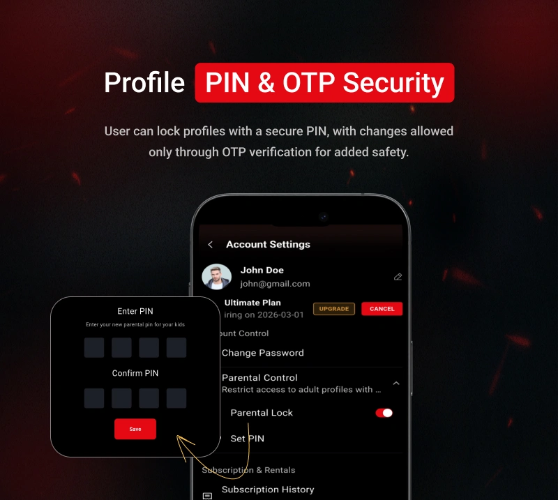Streamit - OTT Streaming Flutter App (Add-on) - 20