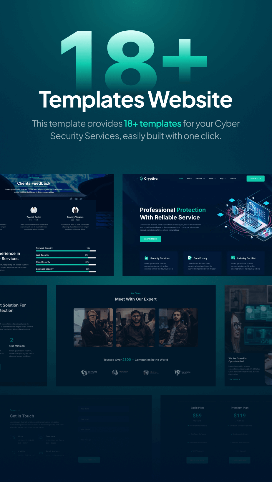 Cryptiva - Cyber Security Services FSE WordPress Theme - 4