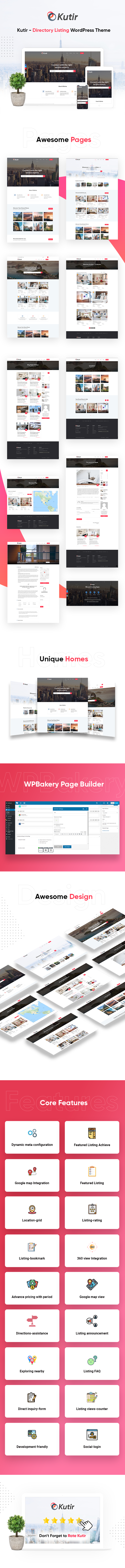 Kutir - Directory Listing WordPress Theme - 1