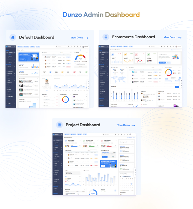 Dunzo Admin Dashboard theme