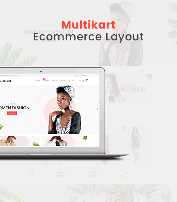 Multikart Multipurpose Ecommerce React Template