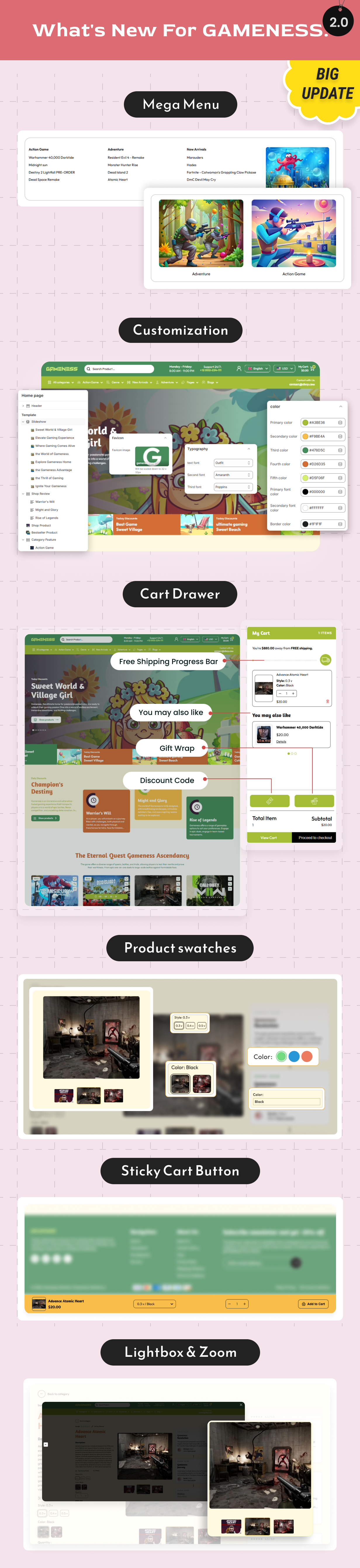 Gameness - Multipurpose Gaming Shopify 2.0 Store - 6