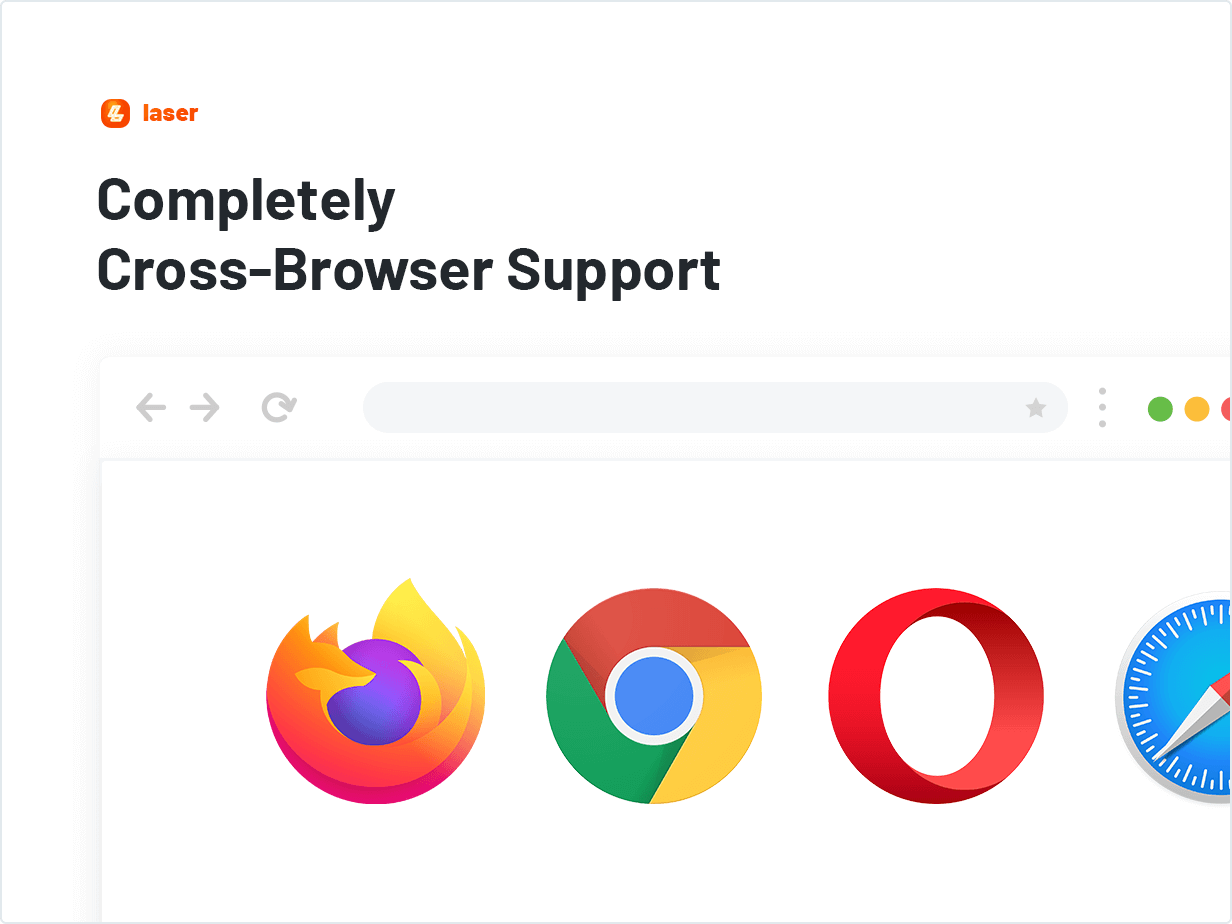 Completely cross-browser support