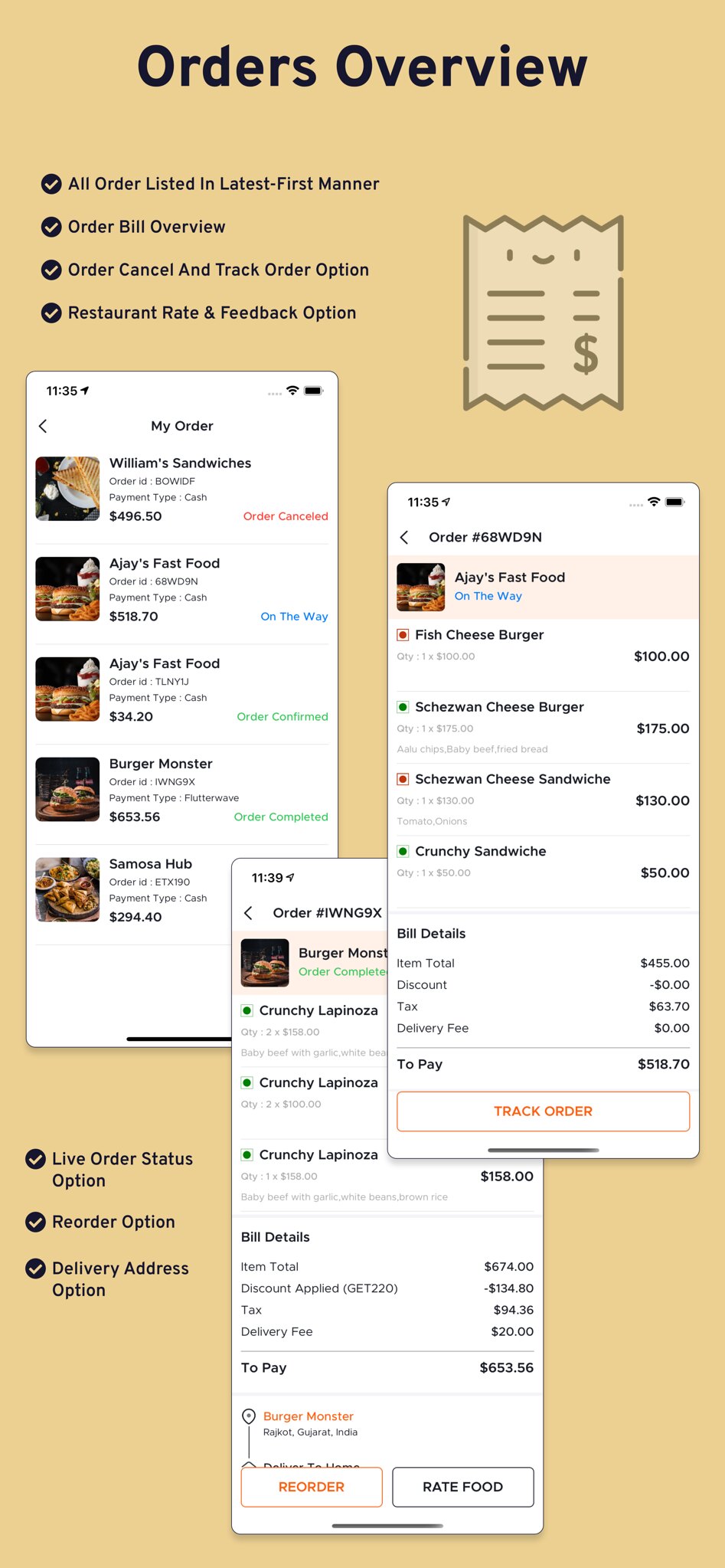 Multi Restaurant - Food ordering Android App with Admin Panel - 11